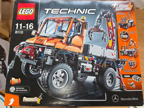 Lego 8110 unimog - unimog, motorizzato